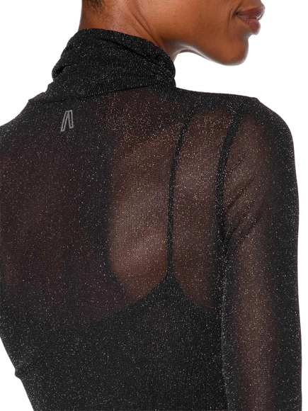 vestido midi tule com glitter animale jeans