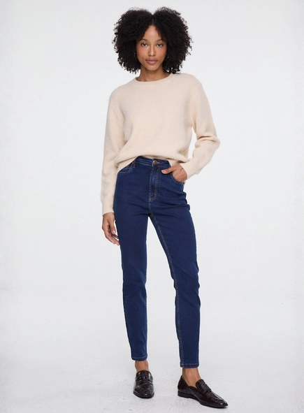 calça jeans skinny basic midi animale jeans