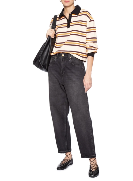 calça jeans nipper black animale jeans