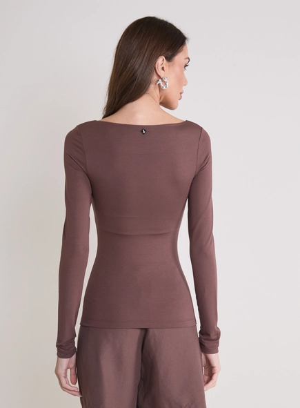 blusa ml decote sweetheart forum