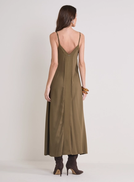 vestido midi silk forum