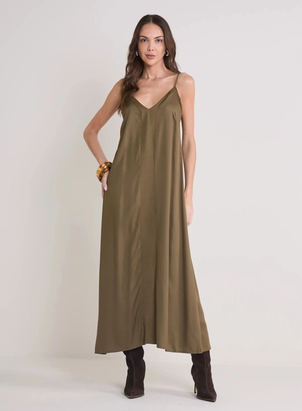 vestido midi silk forum