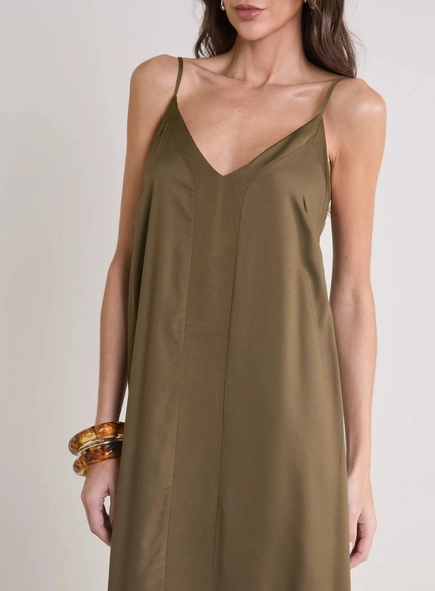 vestido midi silk forum