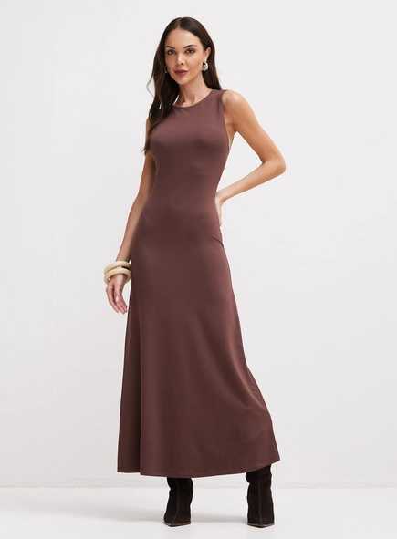 vestido midi evasê forum