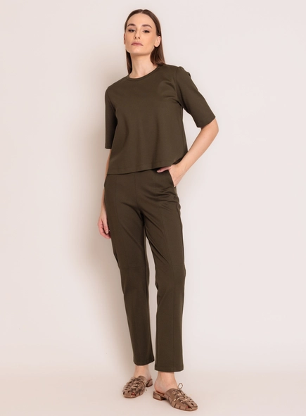 calça reta luxury borda barroca cj