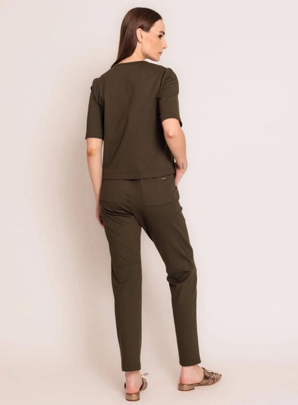 calça reta luxury borda barroca cj