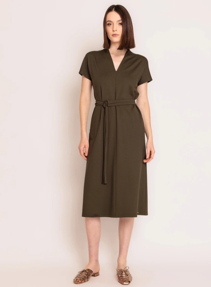 vestido midi luxury