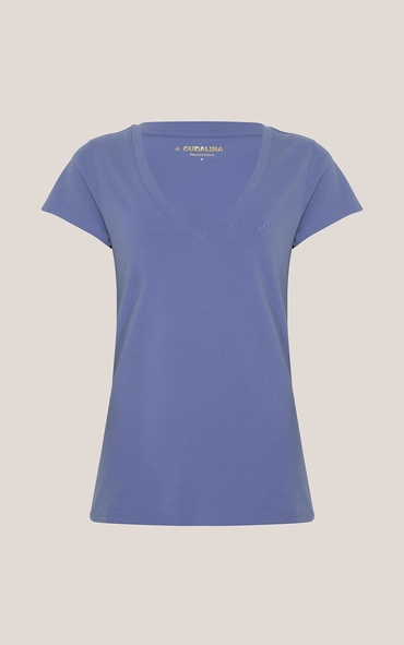 blusa mc dec v algodão pima dudalina