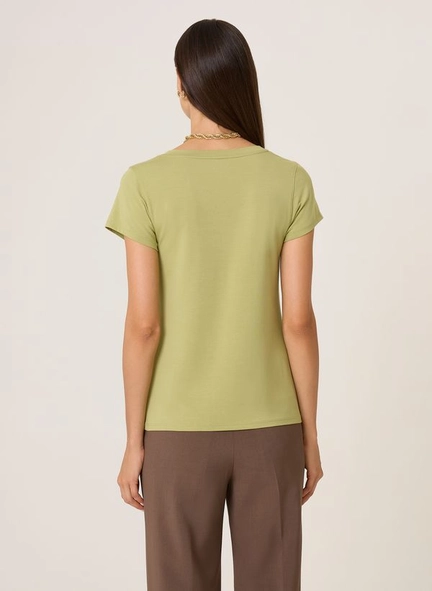 blusa mc dec v algodão pima dudalina