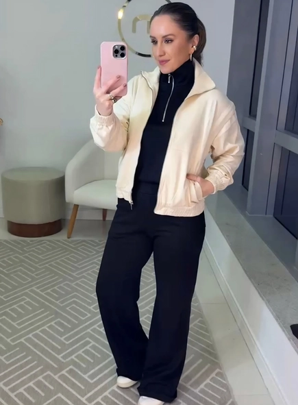 Jaqueta colete comfy sophia