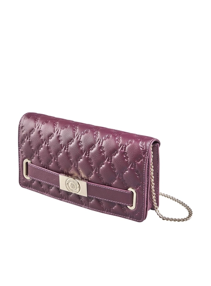 bolsa clucth belmont victor hugo vh elos couro burgundy