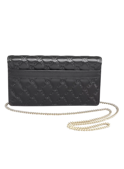bolsa clucth belmont victor hugo vh elos couro black