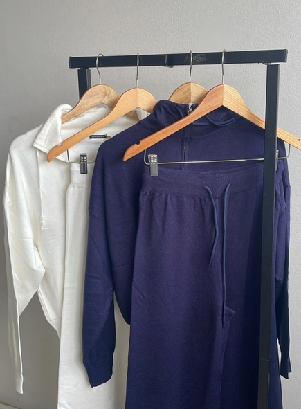 conjunto tricot soft blusa zíper e calça