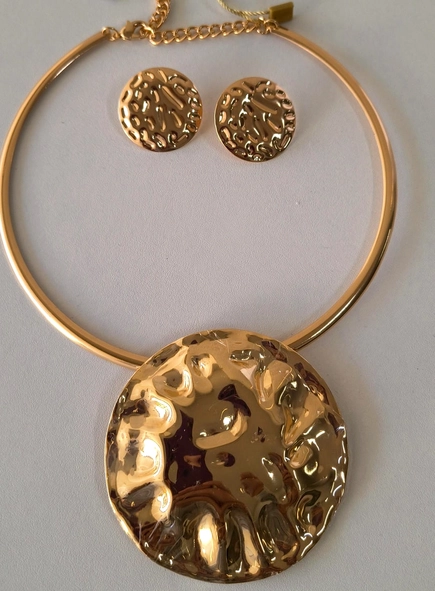 conjunto colar e brinco imperial