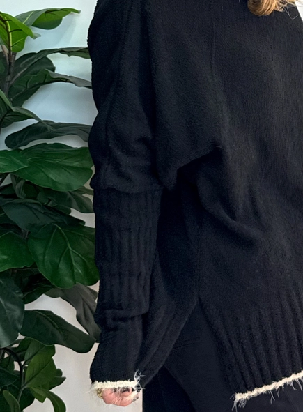 blusa tricot cristal mousse
