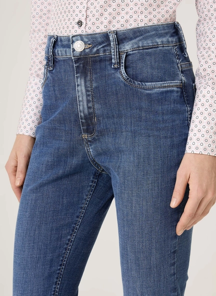 calça jeans marcela bootcut dudalina