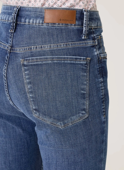 calça jeans marcela bootcut dudalina
