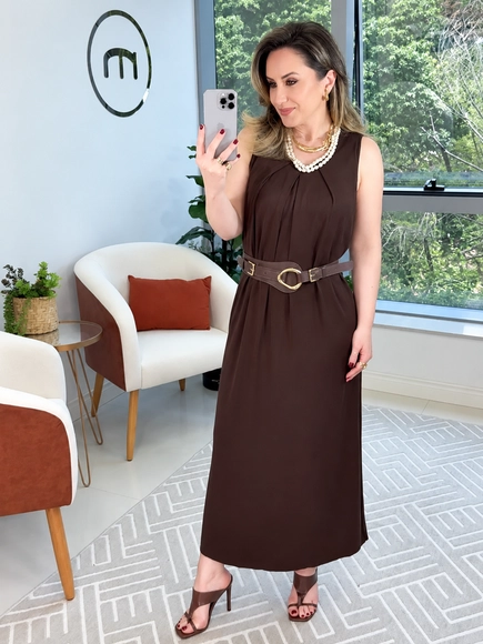 vestido midi cecilia dudalina