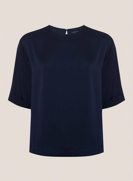blusa toque de seda jackie dudalina