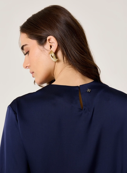 blusa toque de seda jackie dudalina