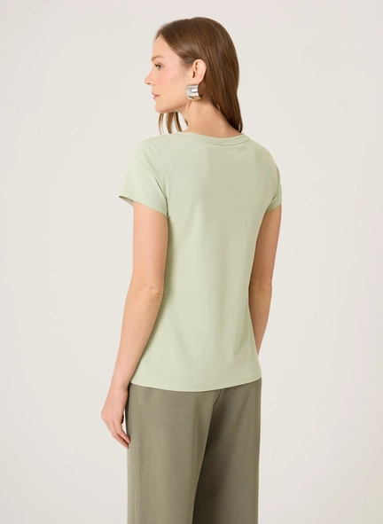blusa decote v mc alg peruano dudalina