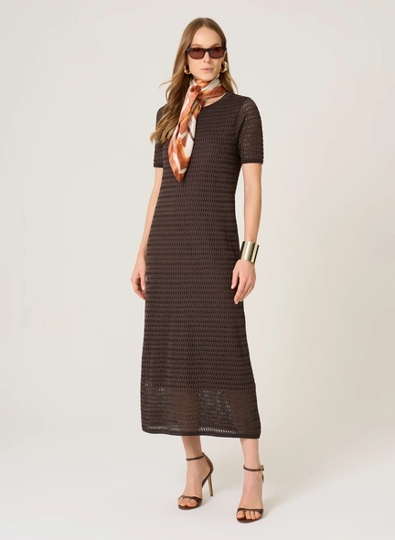 vestido midi tricot monica dudalina