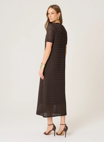 vestido midi tricot monica dudalina