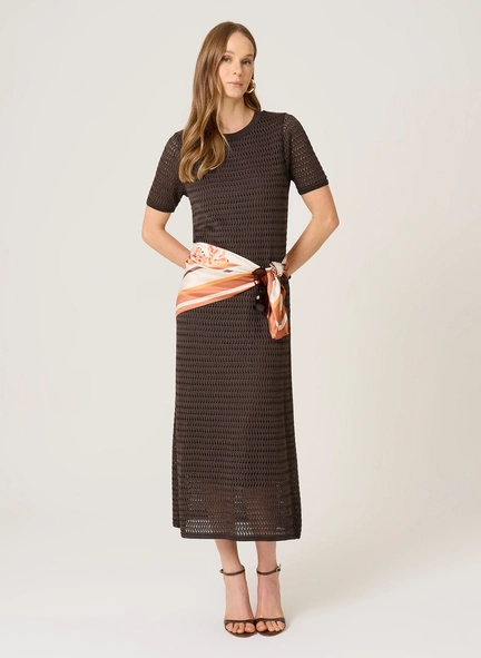 vestido midi tricot monica dudalina