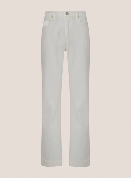 calça sarja ana flare comf dudalina