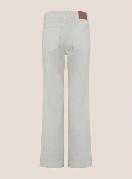 calça sarja ana flare comf dudalina