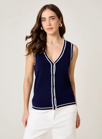 colete tricot isa dudalina