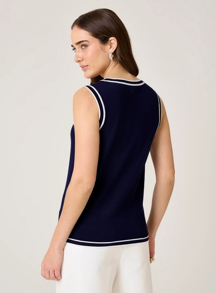colete tricot isa dudalina
