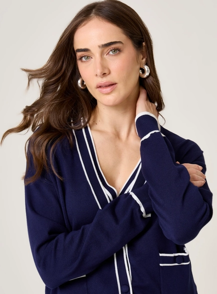 casaco tricot isa dudalina