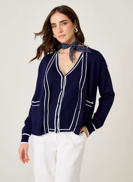 casaco tricot isa dudalina