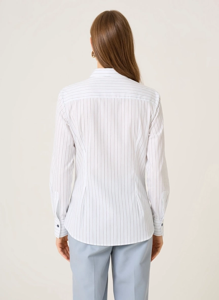 camisa ml slim ft listrado dudalina
