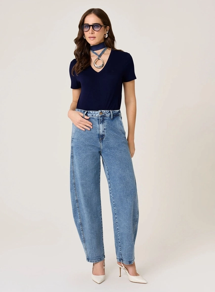 calça jeans candy balloon dudalina