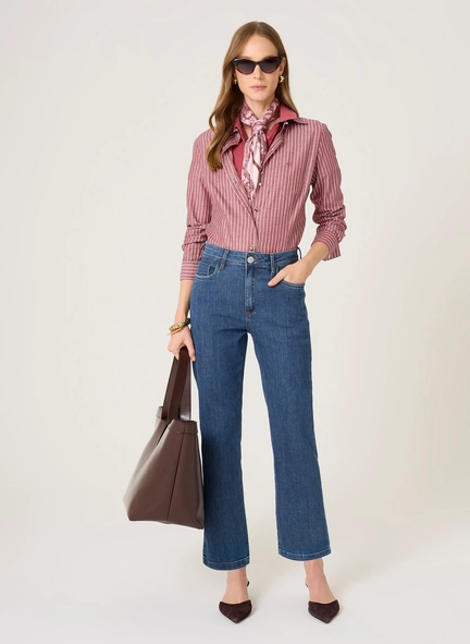calça jeans isis cigarrete dudalina