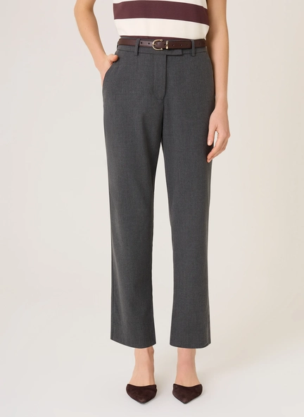 calça slim cinto edna dudalina