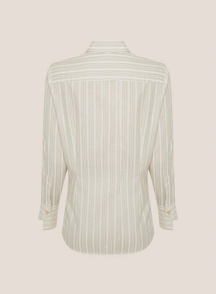 camisa ml slim ft listrado dudalina
