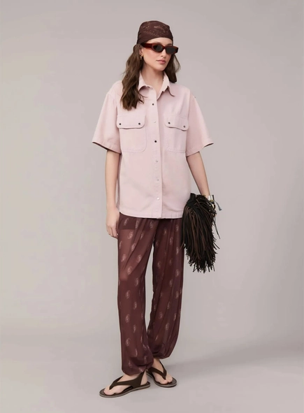 calça tule balloon animale jeans