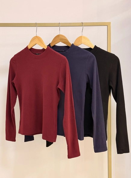 blusa ml térmica soft velvet gola redonda