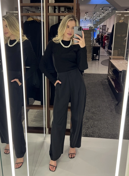 blusa ml térmica soft velvet gola redonda
