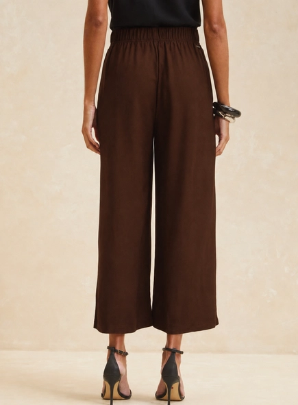 calça pantacourt fluída forum