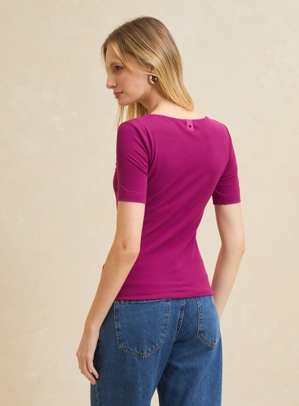 blusa malha canelado premium forum