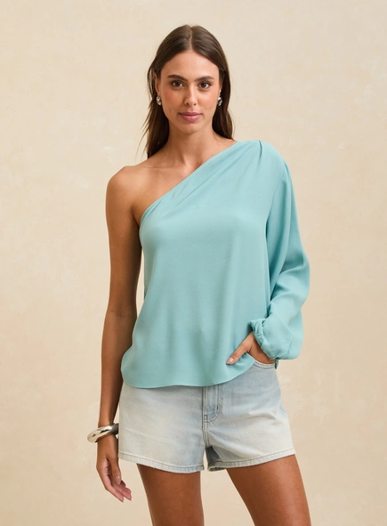 blusa visco uma manga forum