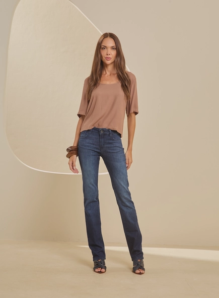blusa decote u visco forum