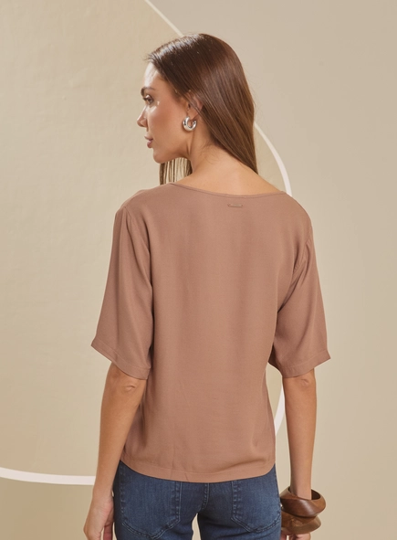 blusa decote u visco forum