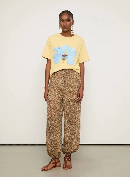 camiseta fun flor animale