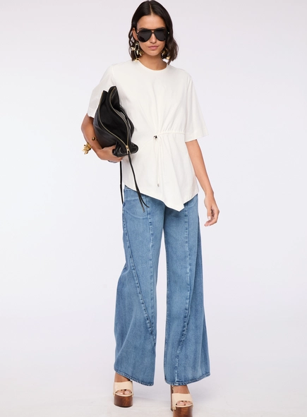 camiseta detalhe colisse animale