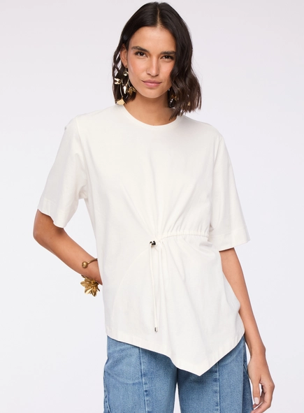 camiseta detalhe colisse animale